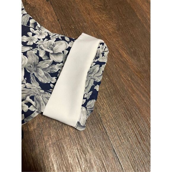 Liz Roberts Petite Vintage Lapels Cottagecore Prairie Dress - Picture 5 of 12